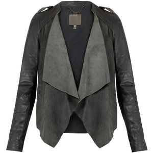 Zara faux suede jacket